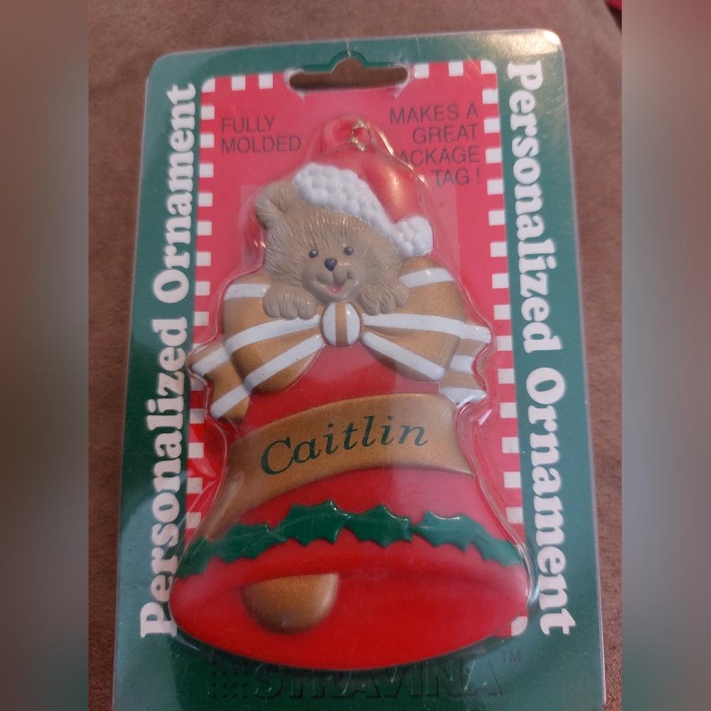 🎄 Caitlin ornament/ gift tag